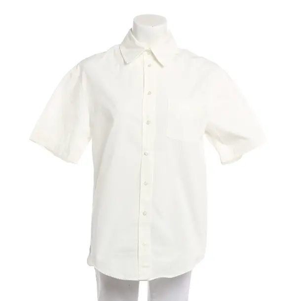 Blouse, in White, Cotton, Anine Bing
