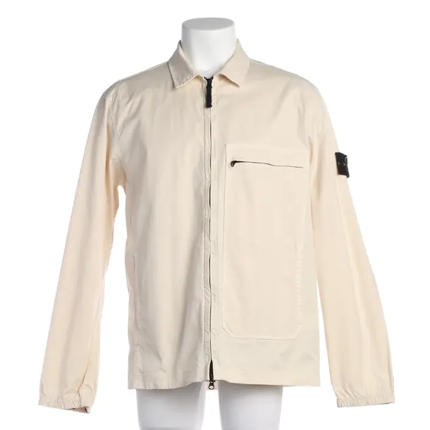 Sommerjacke, in Beige, Baumwolle, Stone Island