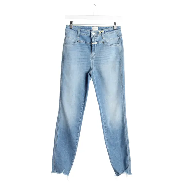Jeans Slim Fit in Blau, Baumwolle, Closed