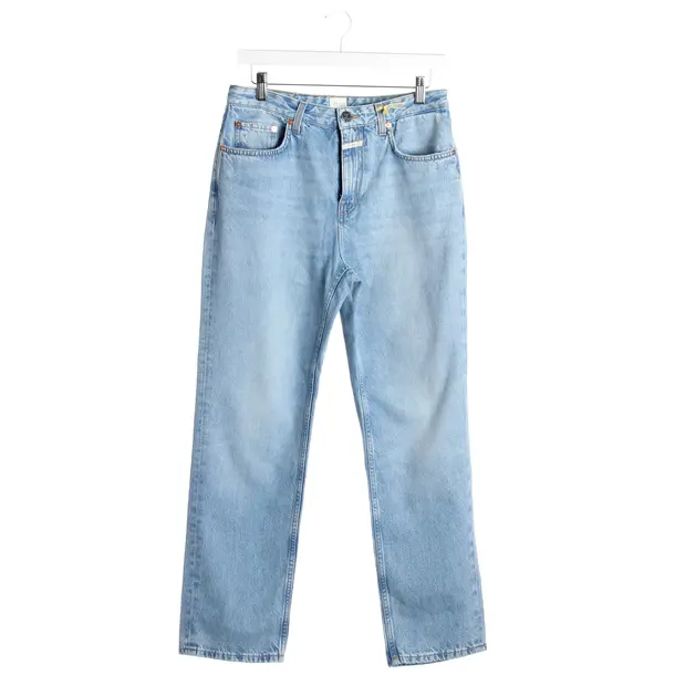 Straight Fit Jeans in Blue, Cotton, Closed