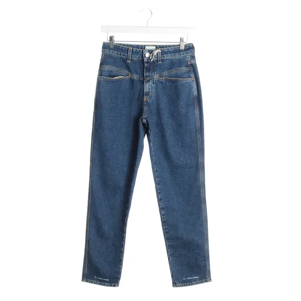 Jeans Straight Fit in Blau, Baumwolle, Closed