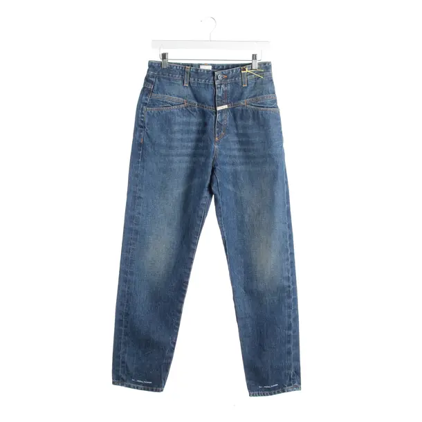 Jeans Straight Fit in Blau, Baumwolle, Closed