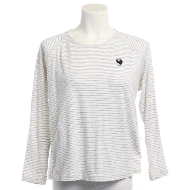 Longsleeve in Weiß, Baumwolle, Closed