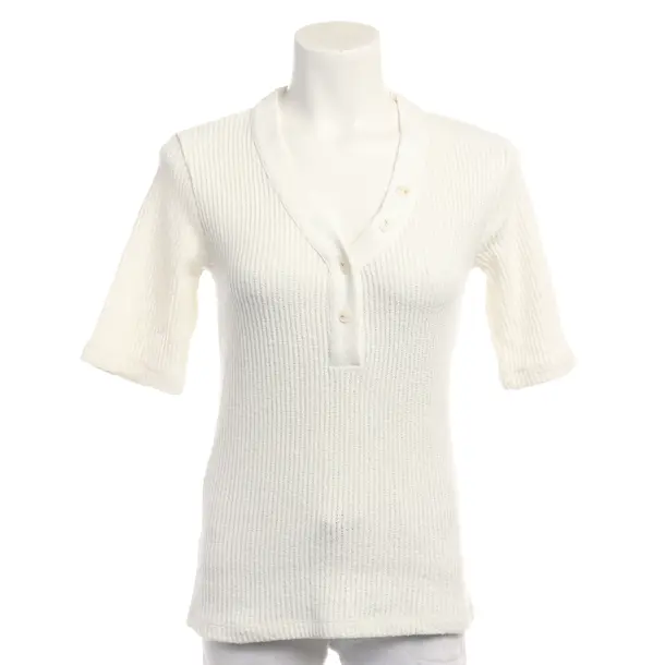 Shirt in Weiß, Baumwolle, Closed