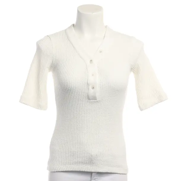 Shirt in Weiß, Baumwolle, Closed