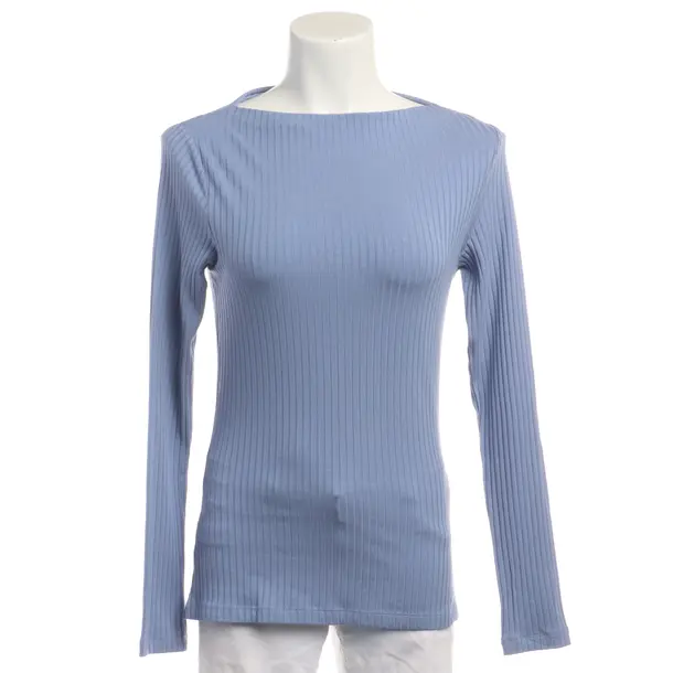 Longsleeve in Blau, Baumwolle, Closed