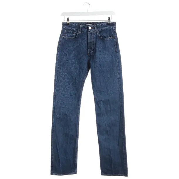 Straight Fit Jeans in Blue, Cotton, Balenciaga