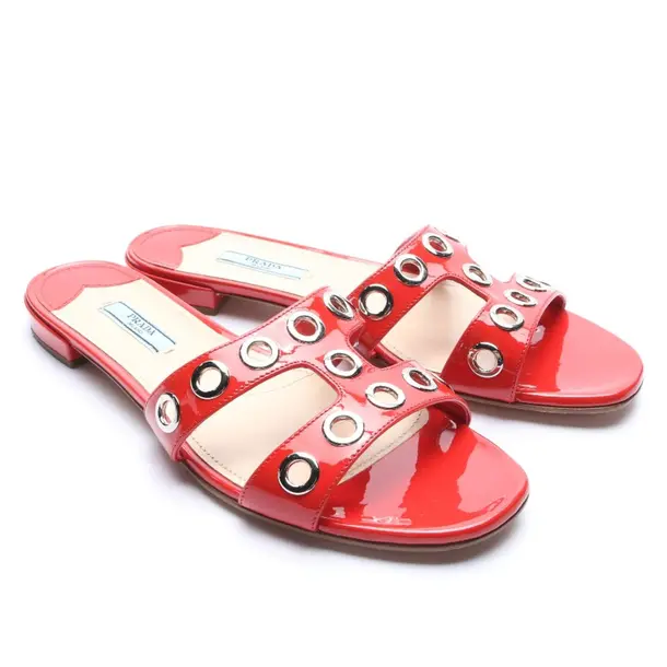 Sandali, in Rosso, Prada