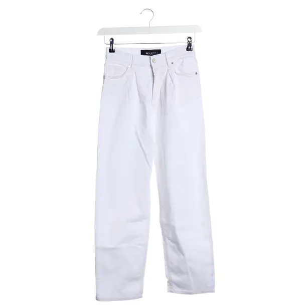 Pants in White, Cotton, Kiton