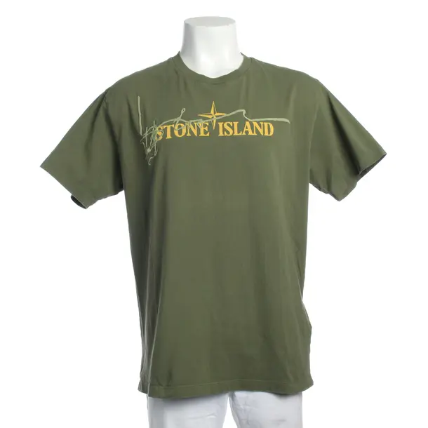 T-Shirt in Green, Cotton, Stone Island
