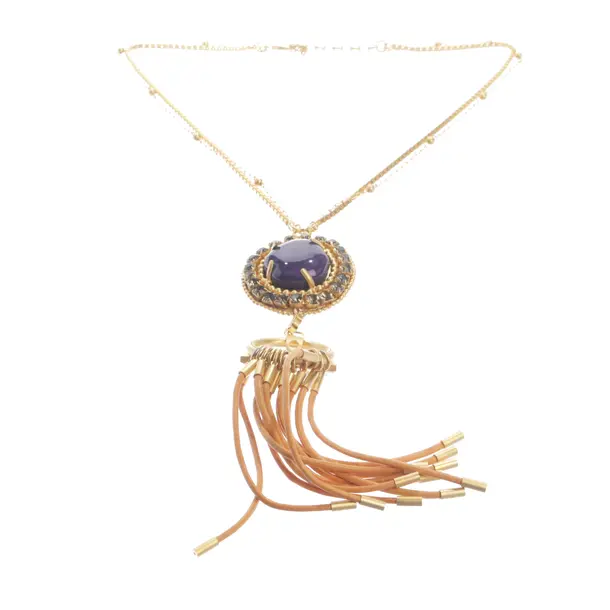 Necklace, in Gold, Metal (metallic, metallized), Etro