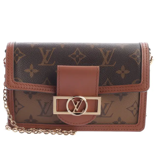 Shoulder Bag in Brown, Canvas, Louis Vuitton