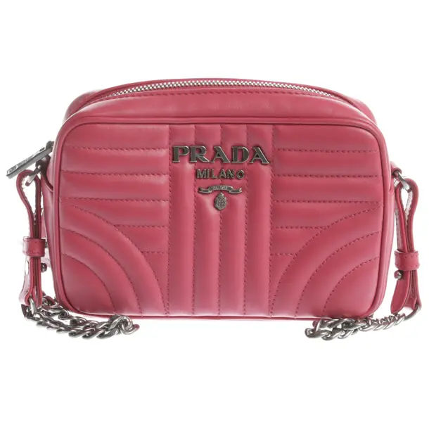 Shoulder Bag in Pink, Leather, Prada