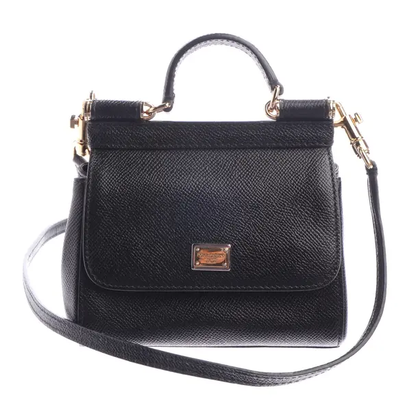 Abendtasche in Schwarz, Leder, Dolce & Gabbana