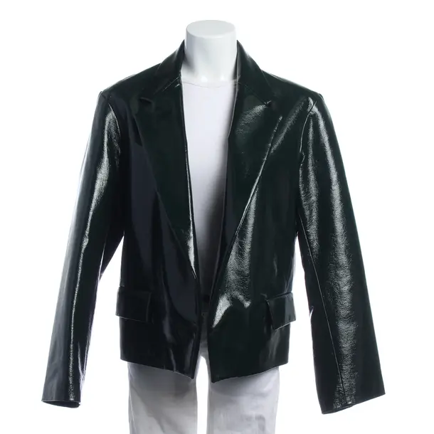 Blazer in Green, Wool, Dorothee Schumacher