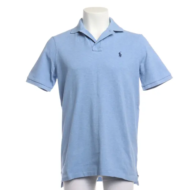 Poloshirt in Blau, Baumwolle, Polo Ralph Lauren