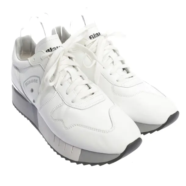 Sneaker, in Bianco, Blu USA