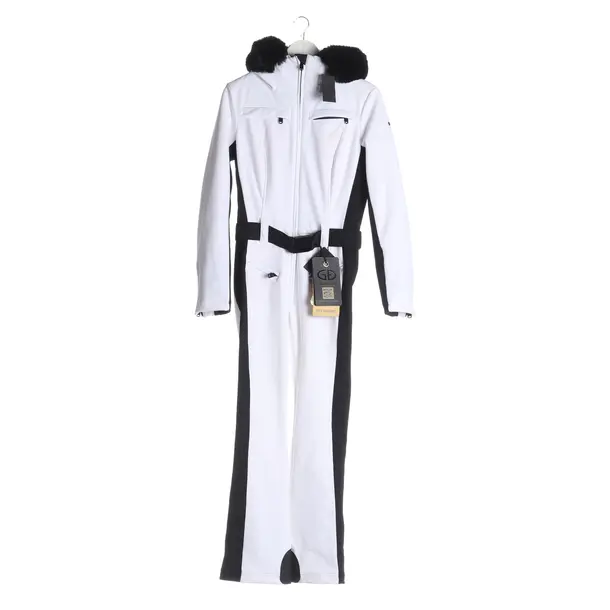 Tuta da sci, in Bianco, Poliammide, Goldbergh