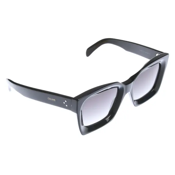 Sonnenbrille in Schwarz, Kunststoff, Céline