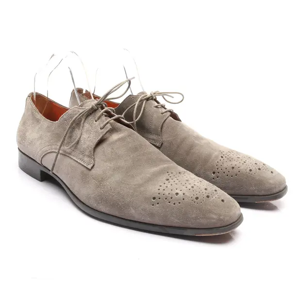 Halbschuhe in Grau, , Santoni
