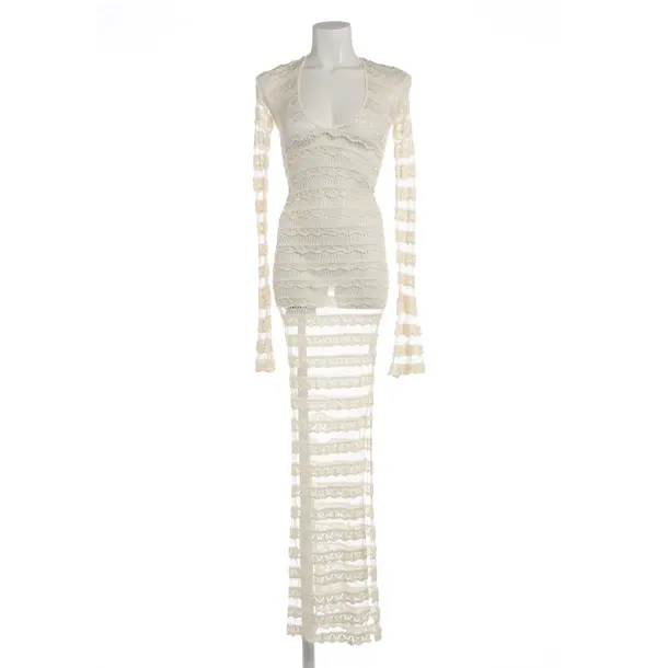Dress in White, Viscose, Aya Muse