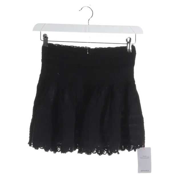 Skirt in Black, Cotton, Poupette St. Barth