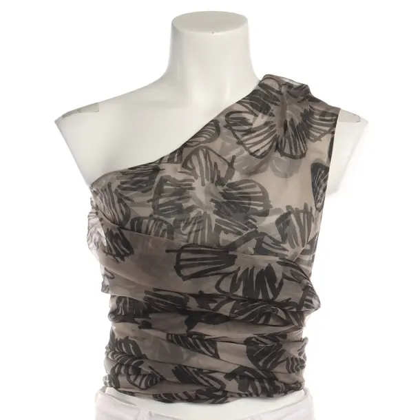 Top in Grau, Seide, Max Mara