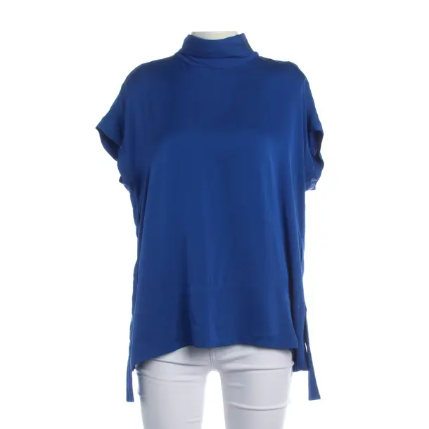 Blouse in Blue, Silk, By Malene Birger