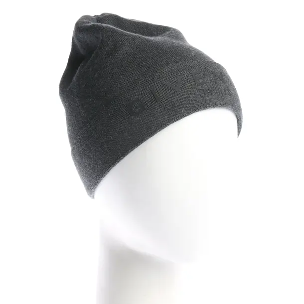 Mütze in Grau, Baumwolle, Givenchy