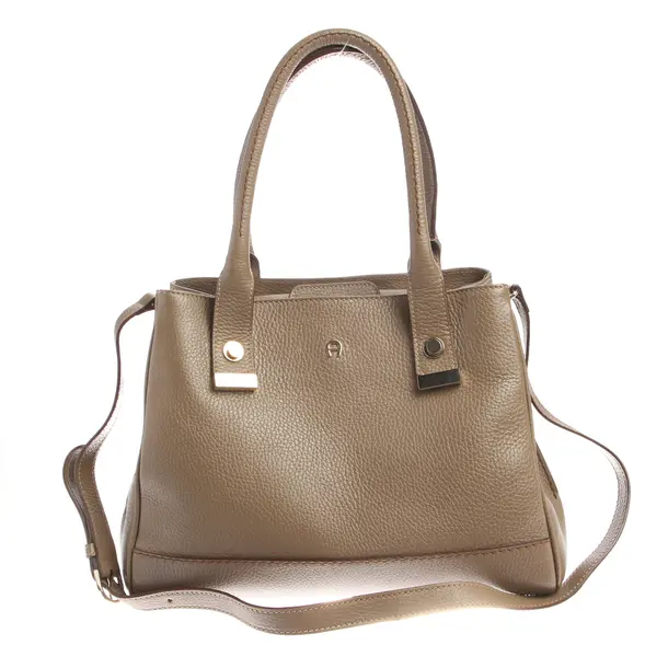 Handbag in Brown, Leather, Aigner