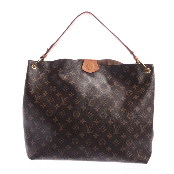 Schultertasche in Braun, Leder, Louis Vuitton