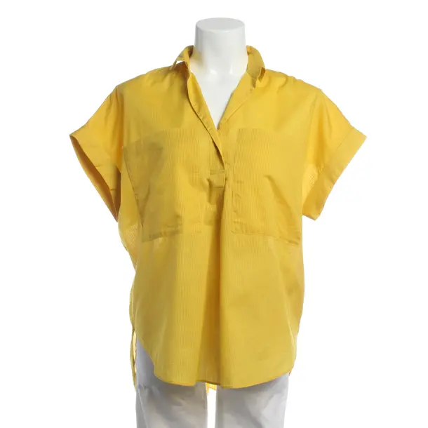 Blouse in Yellow, Cotton, Windsor