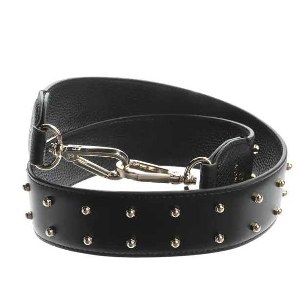 Schulterriemen in Schwarz, Leder, Aigner
