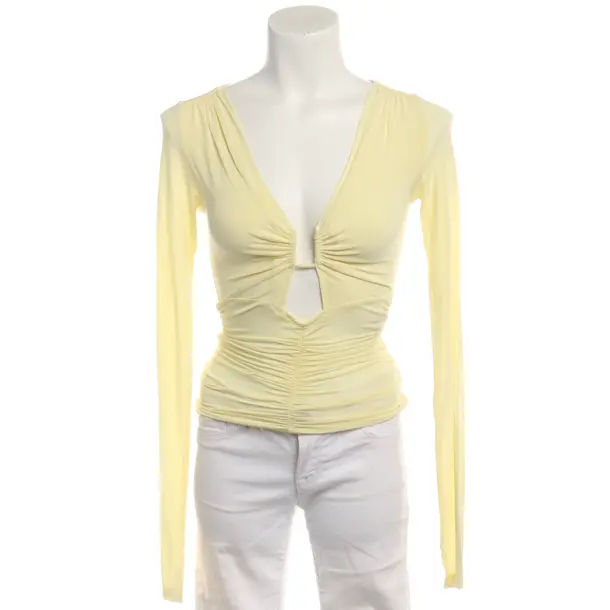Longsleeve in Gelb, Viskose, Isabel Marant