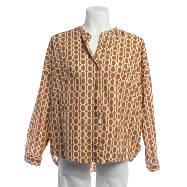 Blouse in Brown, Cotton, 0039 Italy
