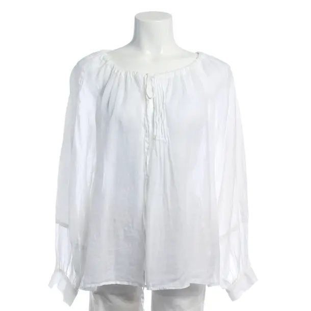 Bluse in Weiß, Baumwolle, Dondup