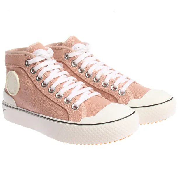 High-Top Sneaker in Rosa, , Stella McCartney