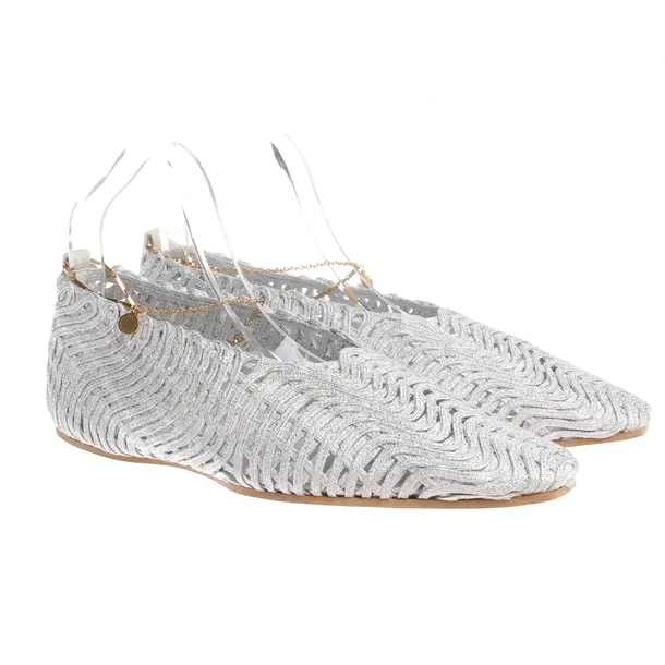 Halbschuhe in Metallic, , Stella McCartney