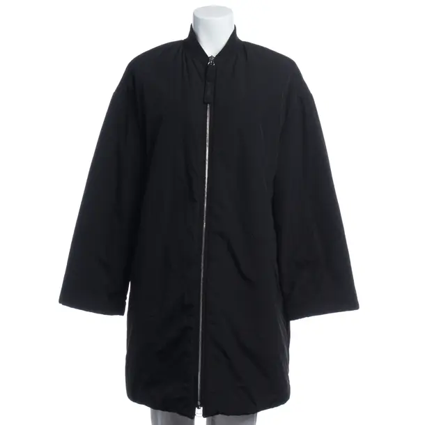 Mid-Season Coat in Black, Polyamide, Closed