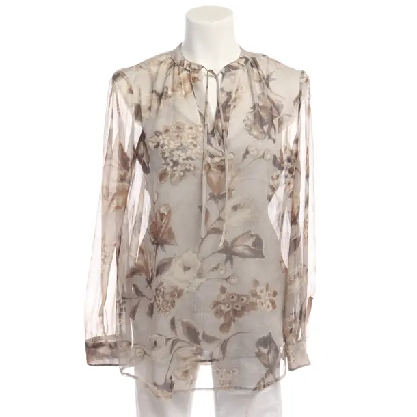 Blouse in Gray, Polyester, Lauren Ralph Lauren