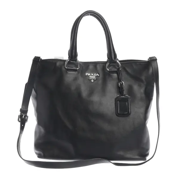 Handbag in Black, Leather, Prada