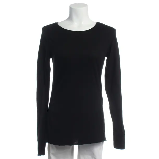 Longsleeve in Schwarz, Baumwolle, Juvia