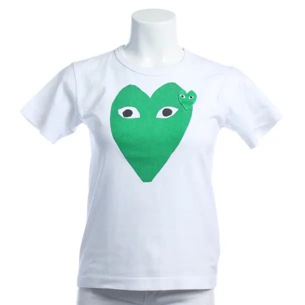 Shirt in White, Cotton, Comme des Garcons