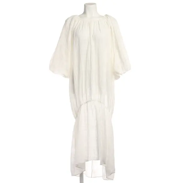 Kleid in Weiß, Baumwolle, Totême