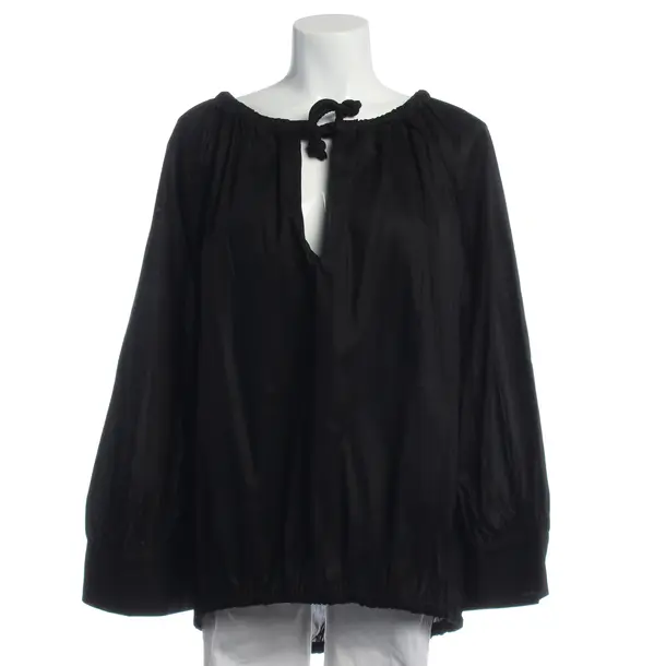 Bluse in Schwarz, Lyocell, Totême