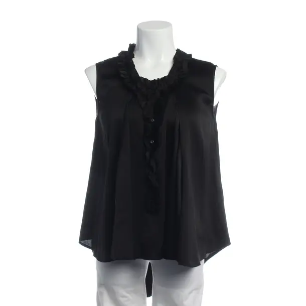 Bluse in Schwarz, Seide, High Use