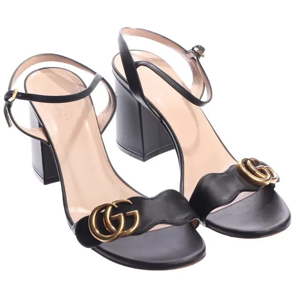 Sandaletten in Schwarz, , Gucci