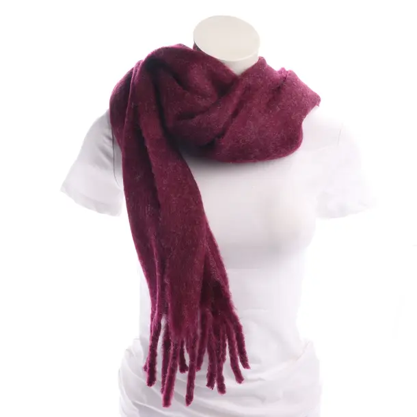 Schal in Lila, Polyacryl, American Vintage
