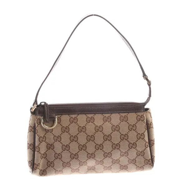 Handtasche in Braun, Baumwolle, Gucci