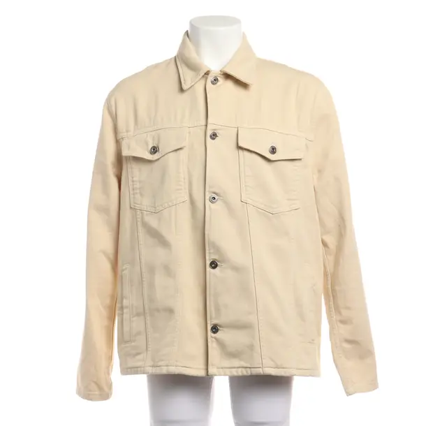 Jeansjacke in Weiß, Baumwolle, Off-White